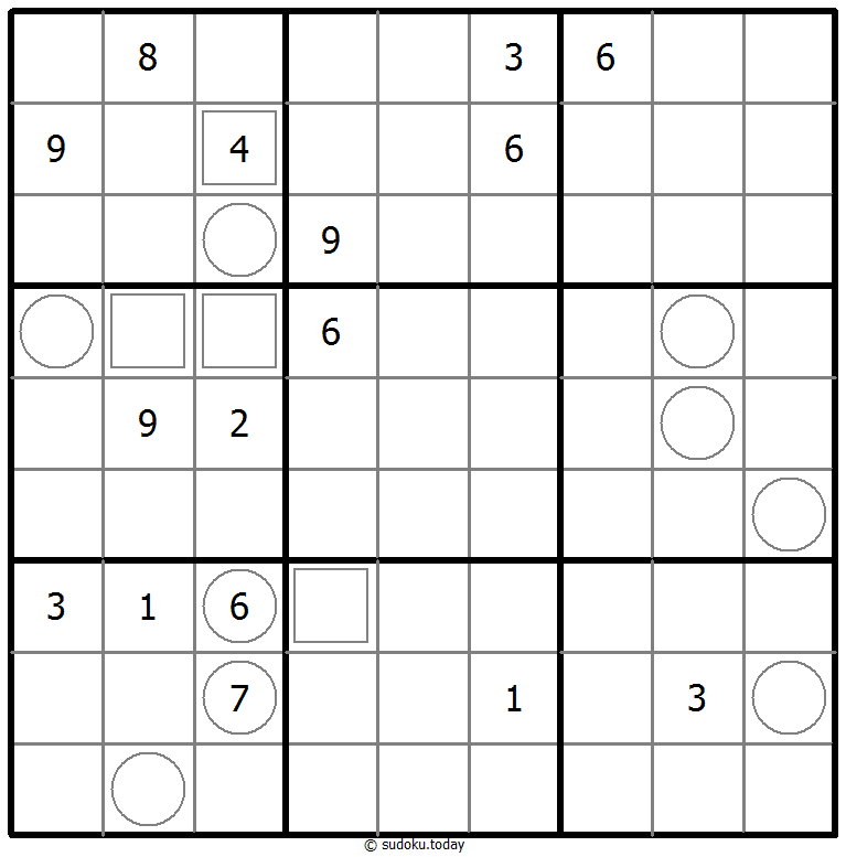 Neighbourship Sudoku 30. Oktober 2025