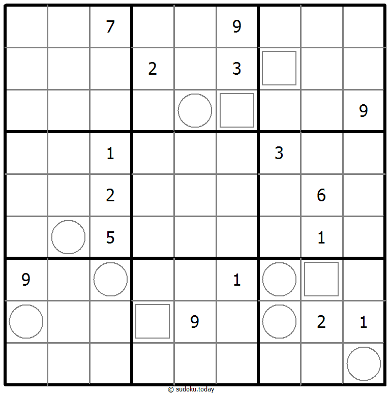 Neighbourship Sudoku 13. November 2025