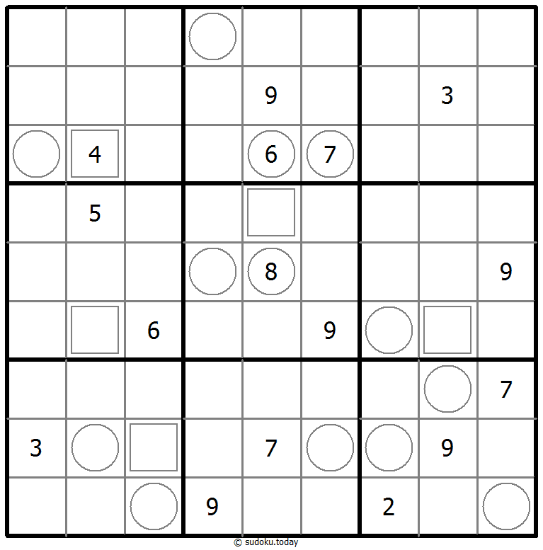Neighbourship Sudoku 25. Dezember 2025