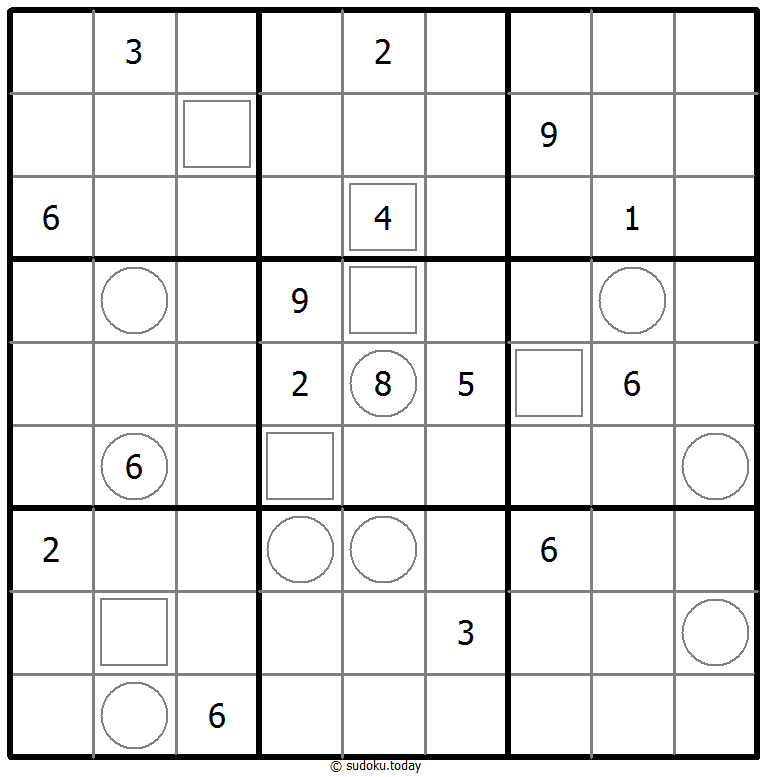 Neighbourship Sudoku 16. Dezember 2025