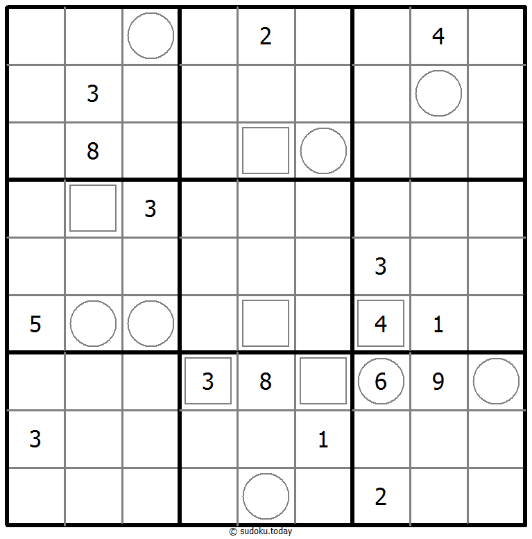 Neighbourship Sudoku 06. Januar 2026