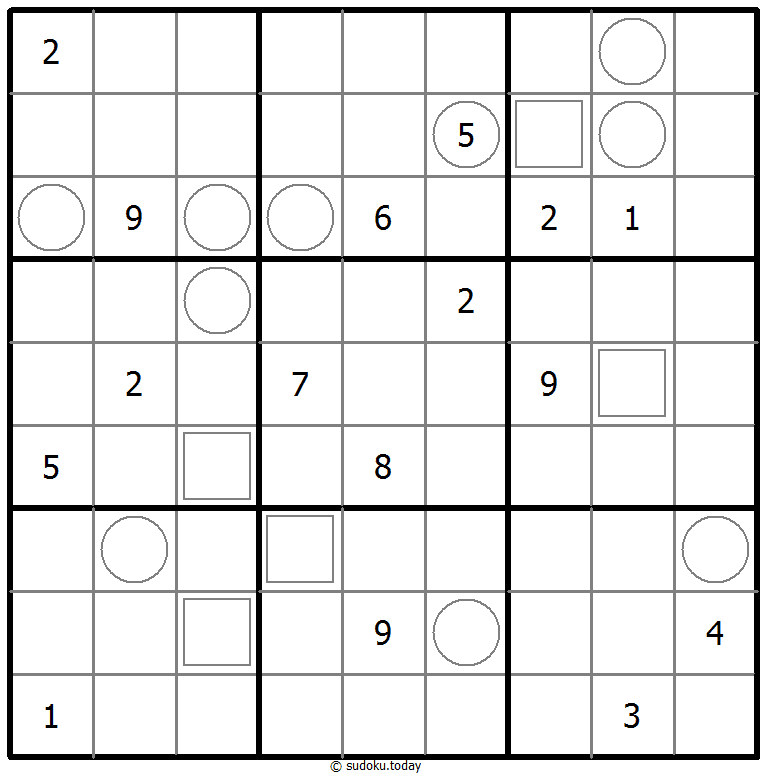 Neighbourship Sudoku 05. November 2025