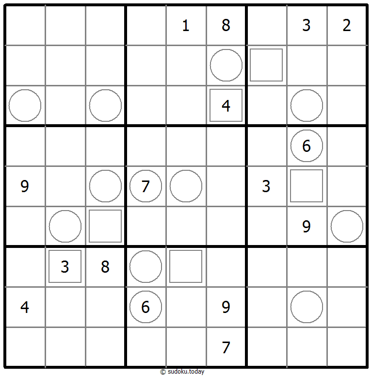 Neighbourship Sudoku 23. November 2025