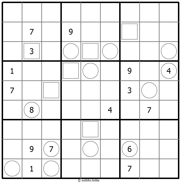 Neighbourship Sudoku 03. November 2025