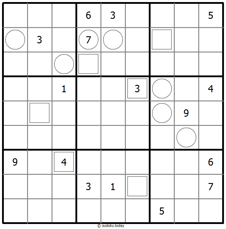 Neighbourship Sudoku 16. Dezember 2025