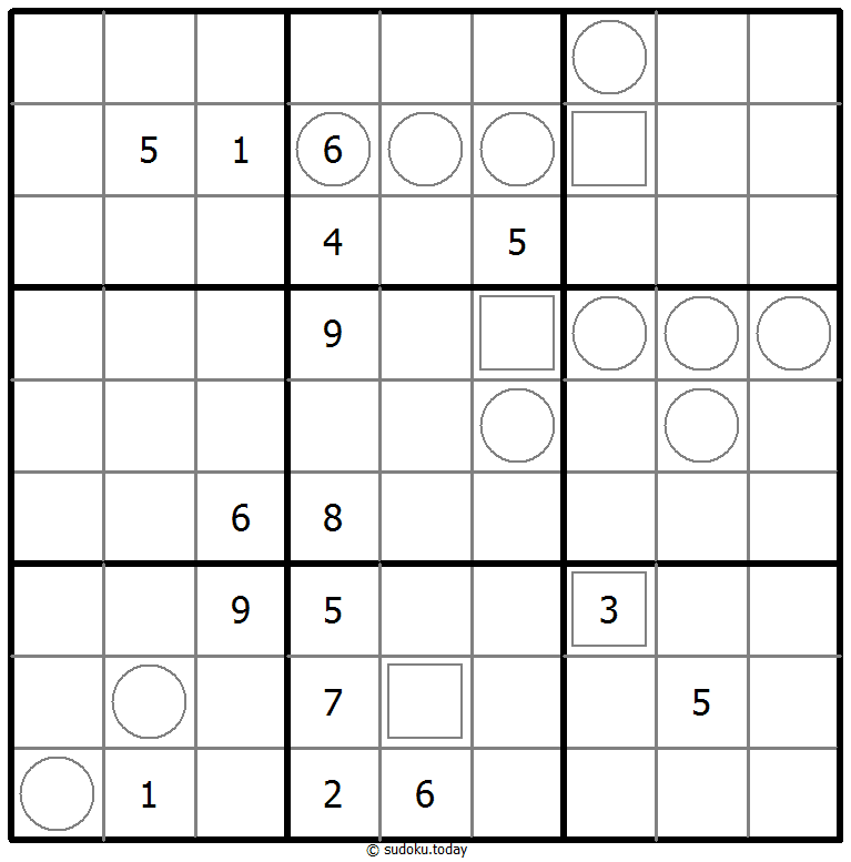 Neighbourship Sudoku 09. Dezember 2025