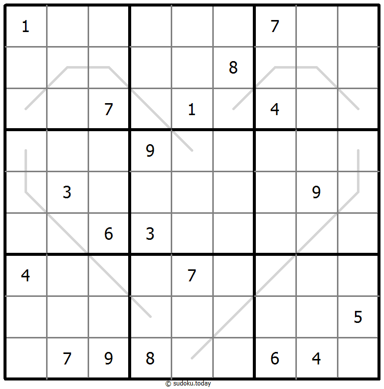Parity-Lines-Sudoku