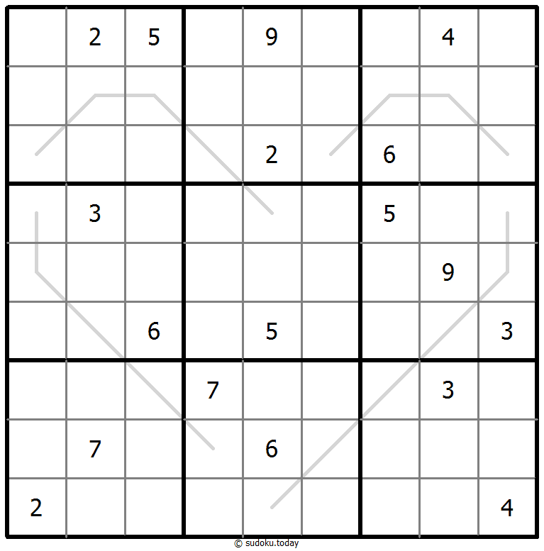 Parity-Lines-Sudoku