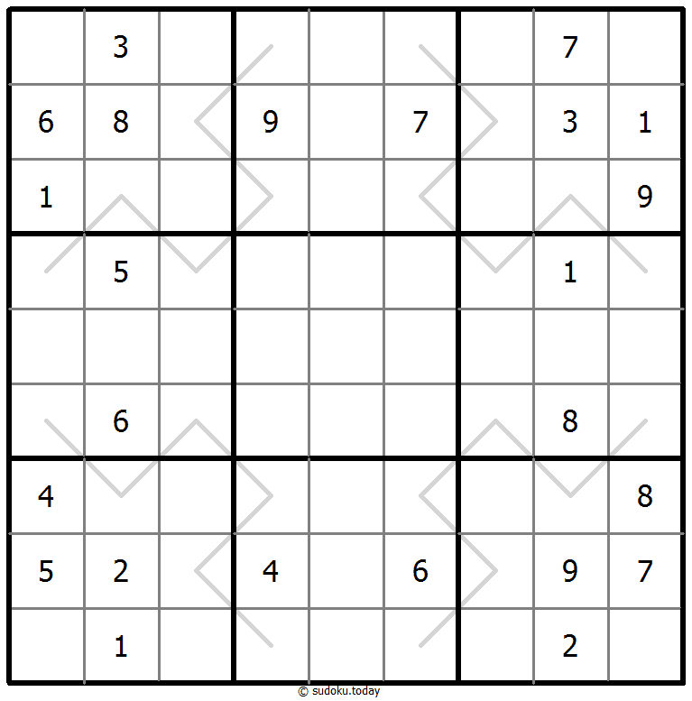 Parity Lines Sudoku 8. Dezember 2025