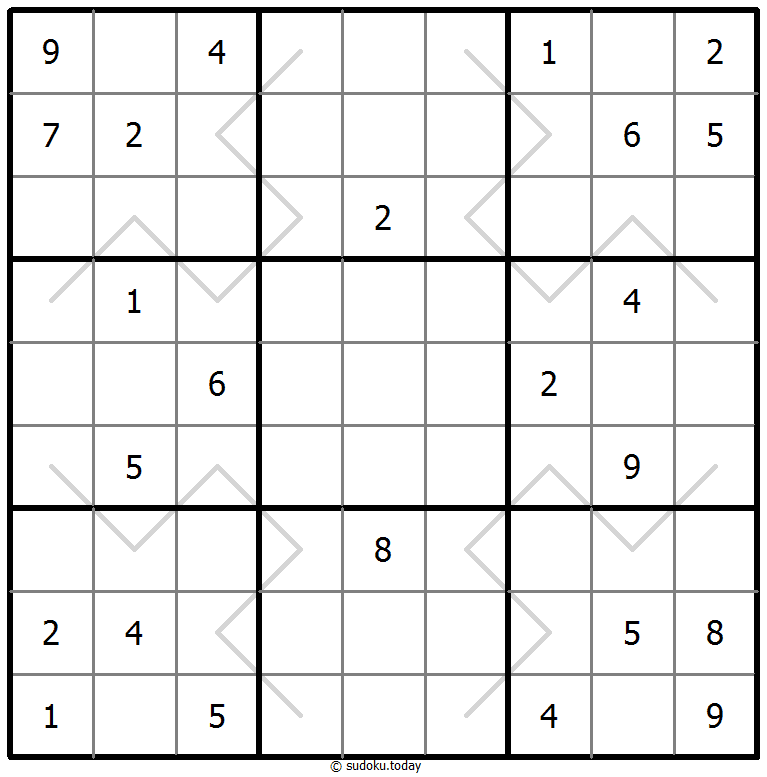 Parity Lines Sudoku 20. Dezember 2025