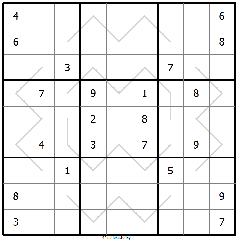 Parity Lines Sudoku 12. November 2025