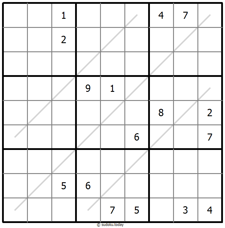 Parity Lines Sudoku 14. Januar 2026