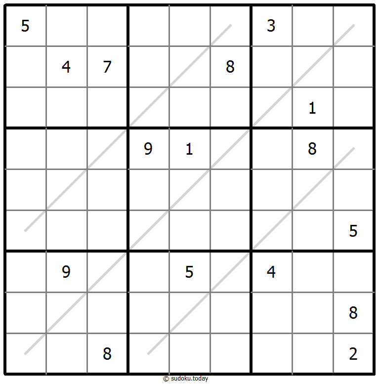 Parity Lines Sudoku 10. Dezember 2025