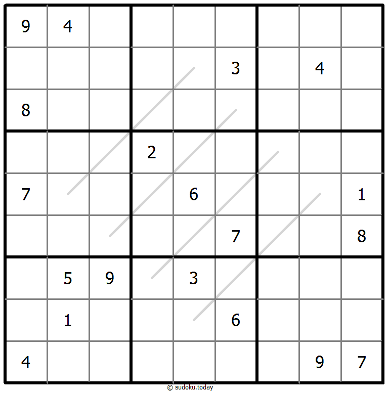 Parity-Lines-Sudoku