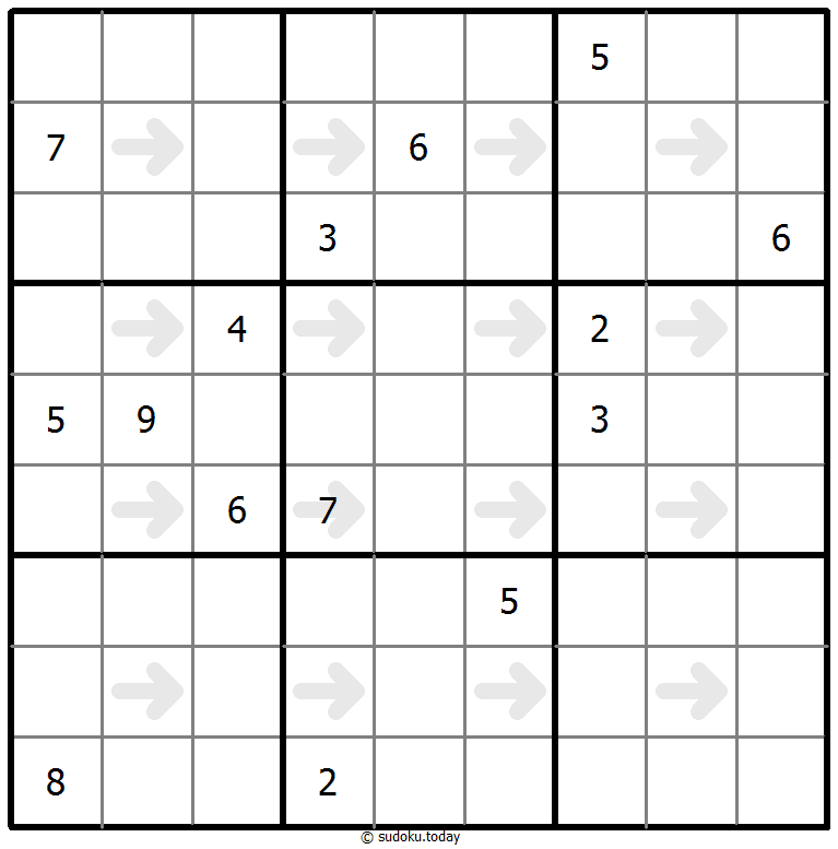 Point-to-Next-Sudoku