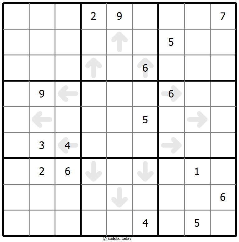 Point-to-Next-Sudoku