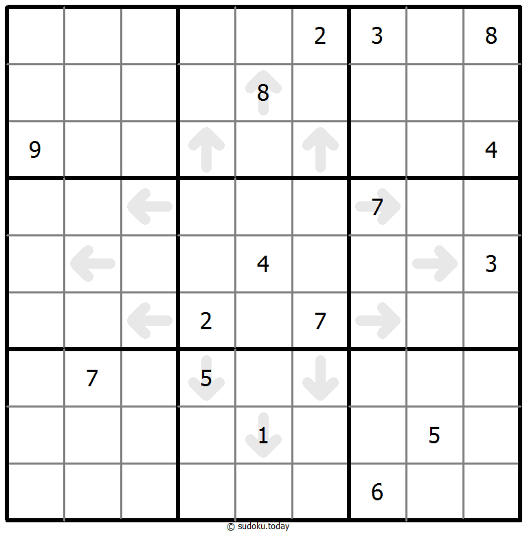 Point-to-Next-Sudoku