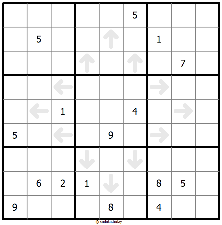 Point-to-Next-Sudoku