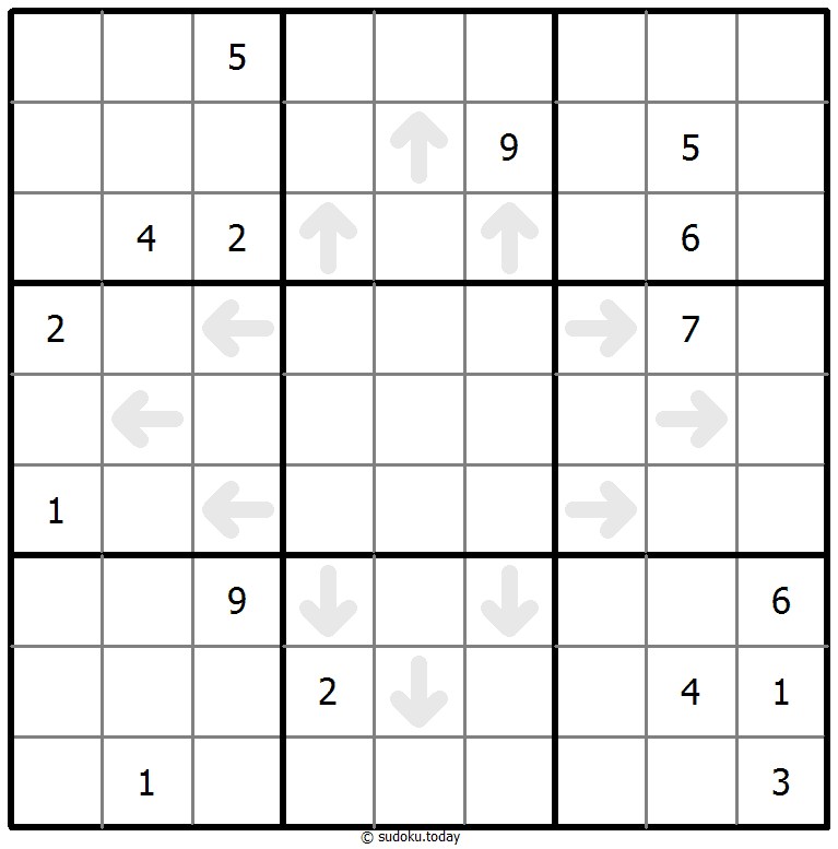 Point-to-Next-Sudoku