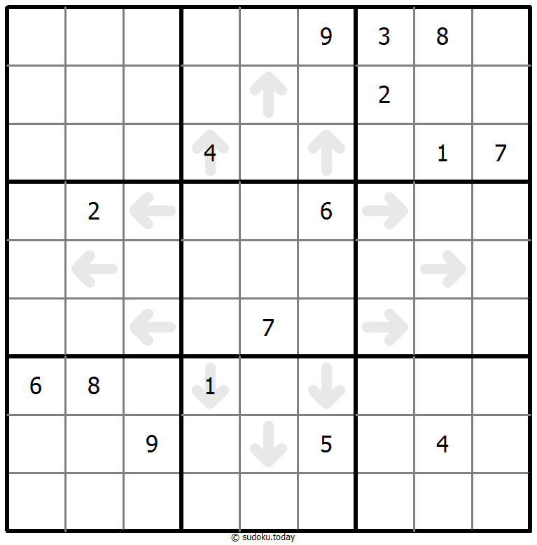 Point-to-Next-Sudoku