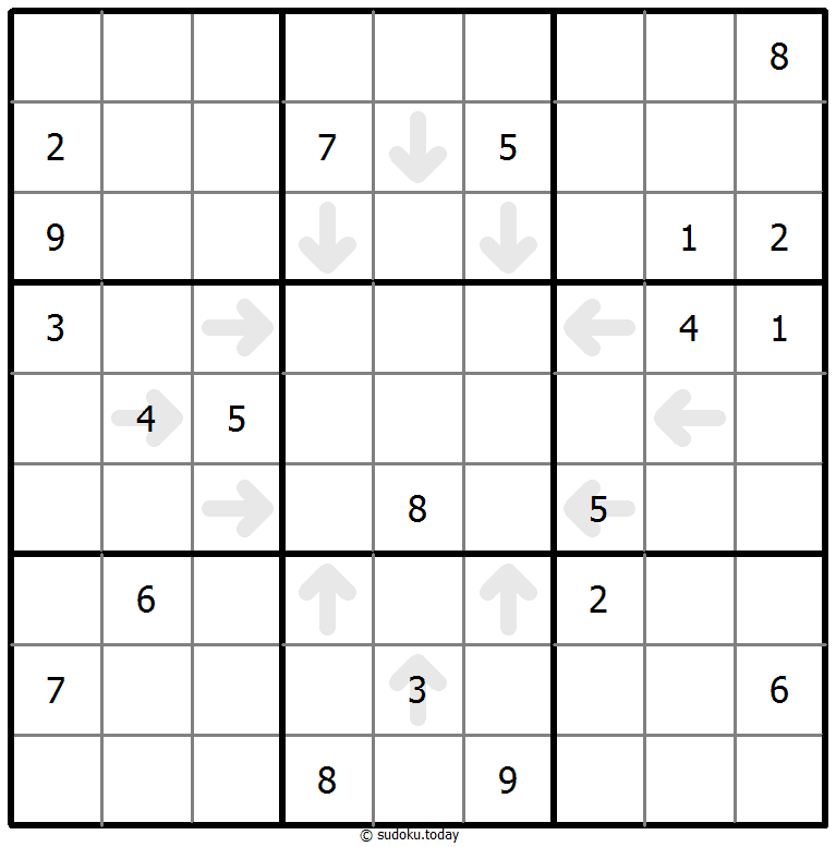 Point-to-Next-Sudoku
