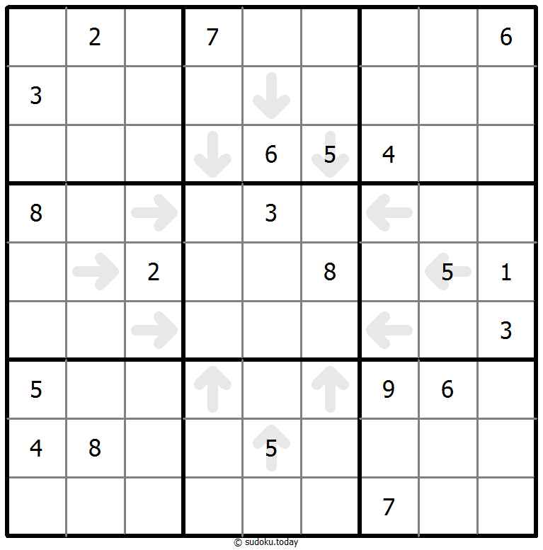 Point-to-Next-Sudoku