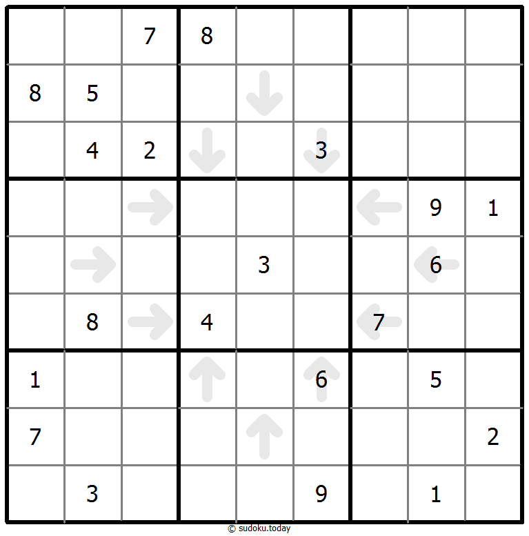 Point To Next Sudoku 26. Januar 2026