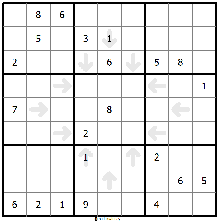 Point-to-Next-Sudoku