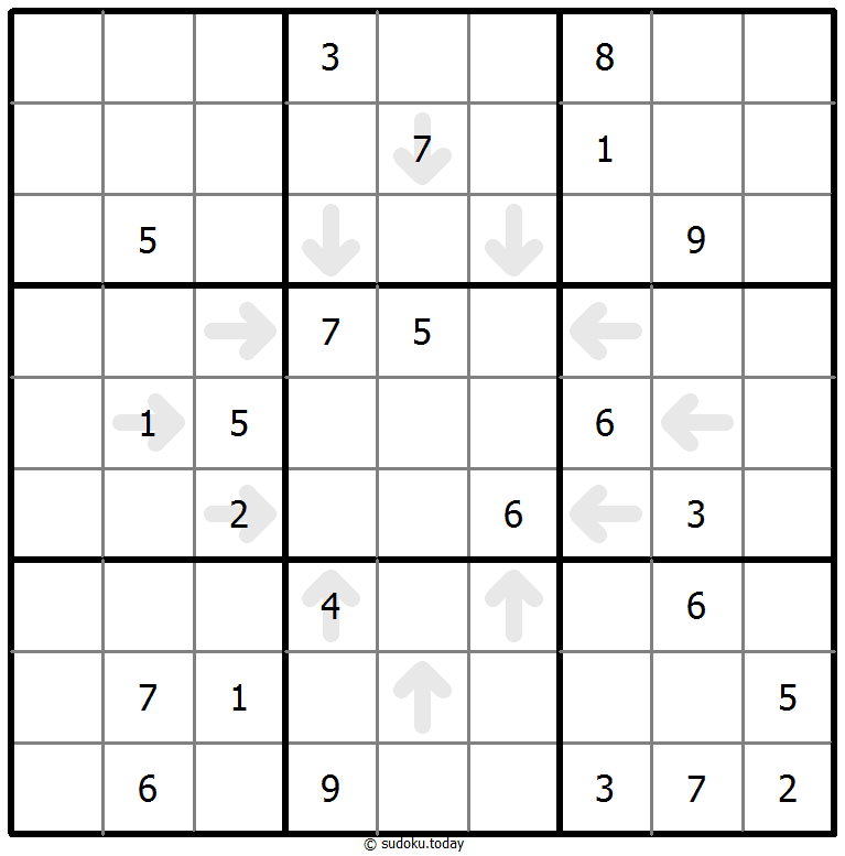 Point-to-Next-Sudoku