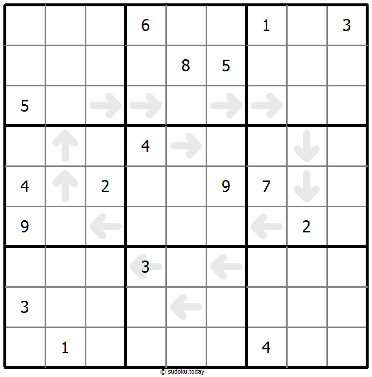 Point-to-Next-Sudoku