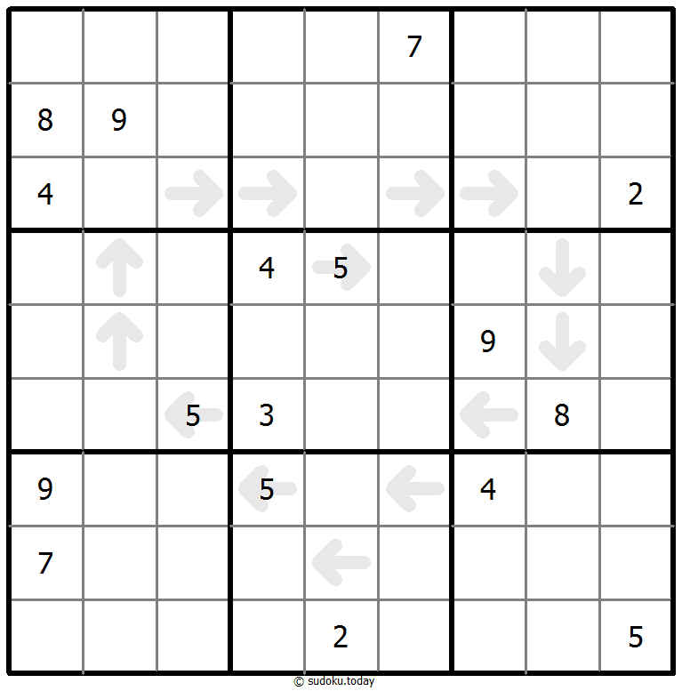 Point To Next Sudoku 01. Februar 2026
