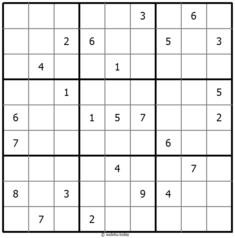 Klassisches Sudoku 04. November 2025