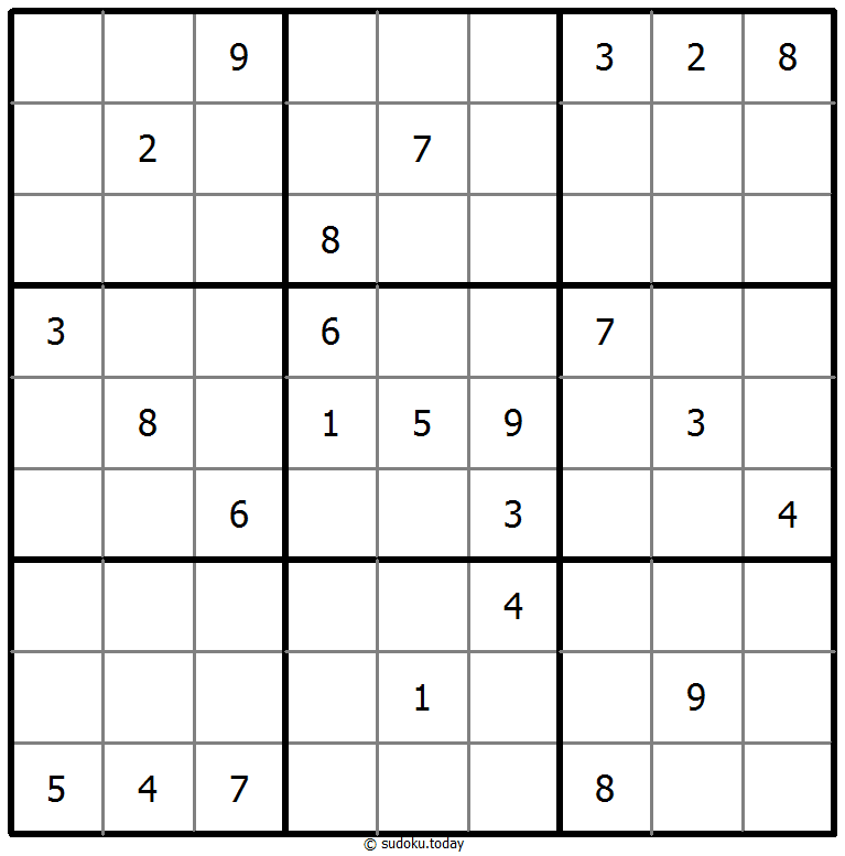 Classic Sudoku 28. Oktober 2025