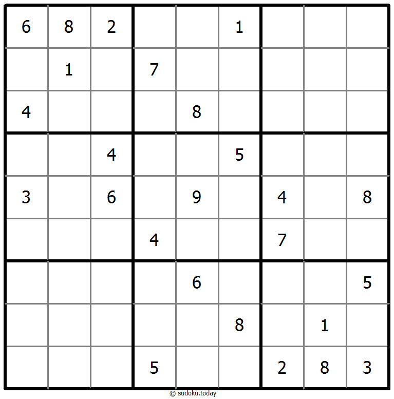 Classic Sudoku 28. Oktober 2025