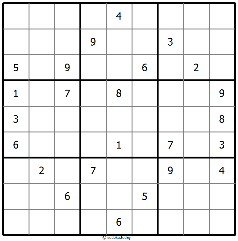Classic Sudoku 27. Oktober 2025