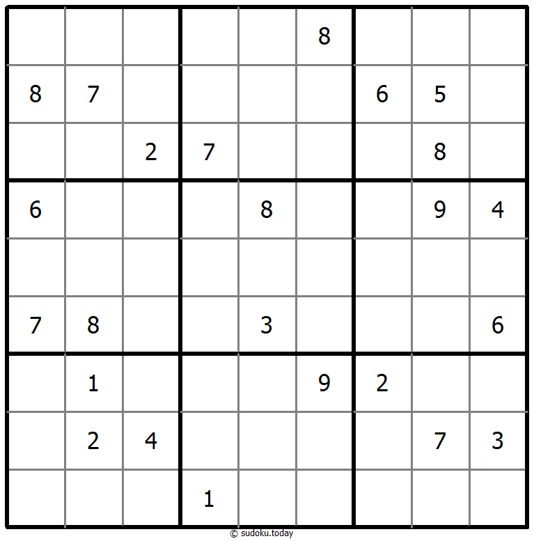 Classic Sudoku 27. Oktober 2025