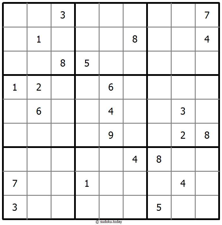Classic Sudoku 27. Oktober 2025
