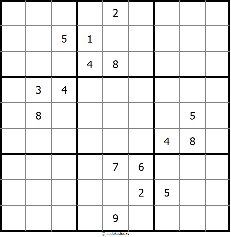 Anti Knight Sudoku 18. Januar 2026