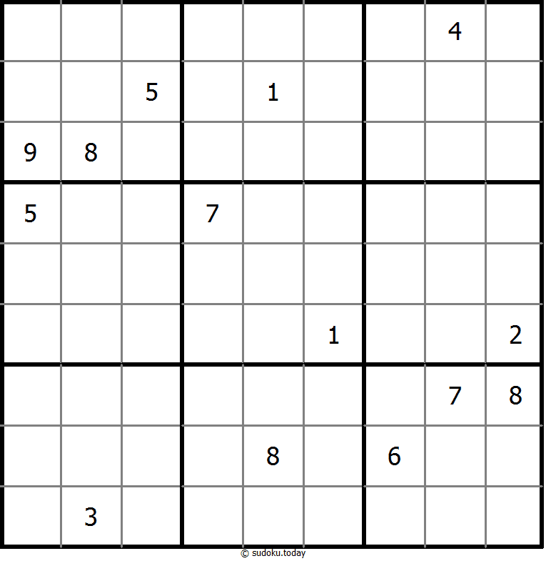 Anti Knight Sudoku 17. Dezember 2025