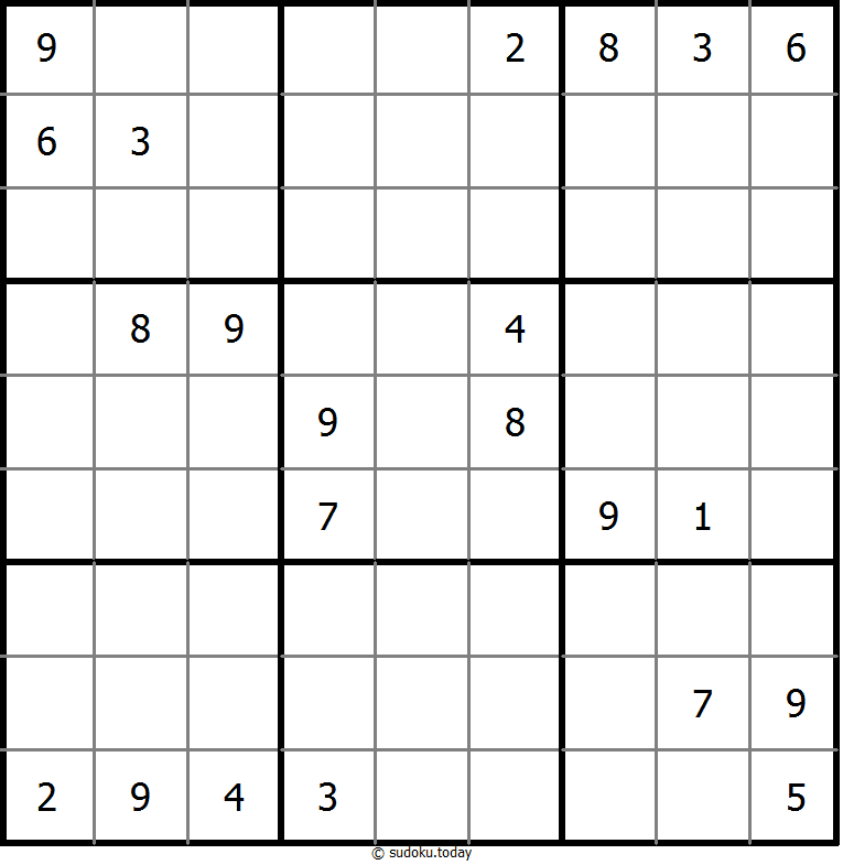 Anti Knight Sudoku 11. Dezember 2025