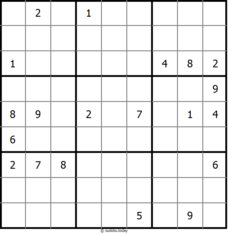 Anti Knight Sudoku 23. Januar 2026