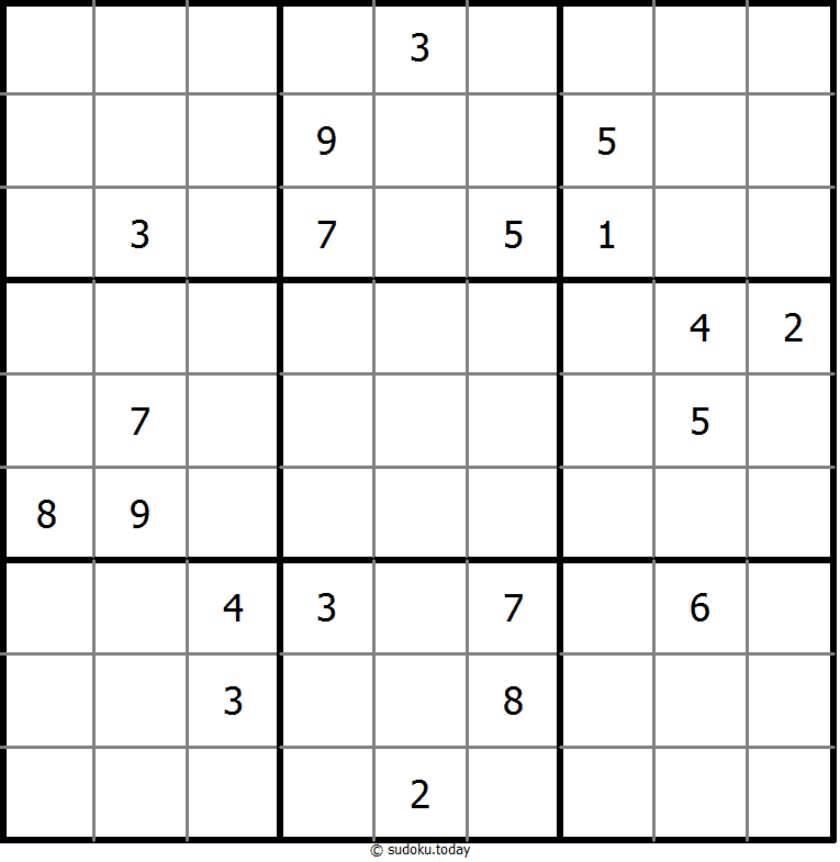 Anti Knight Sudoku 25. Januar 2026