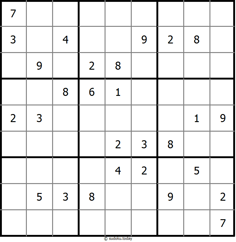 Klassisches Sudoku