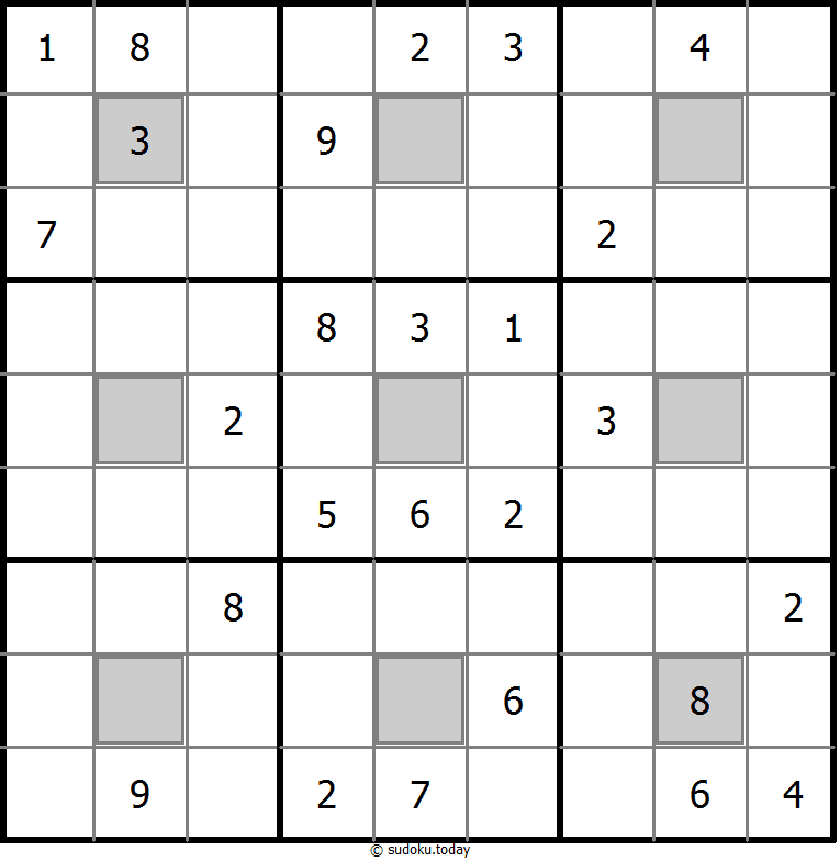 Color Sudoku 21. Dezember 2025