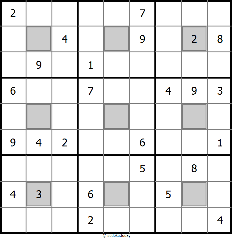 Color Sudoku 12. Dezember 2025