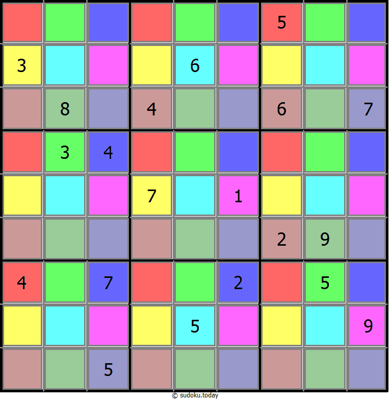Color Sudoku 29. November 2025