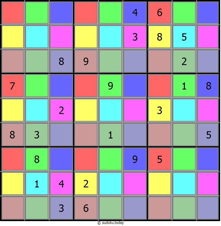 Color Sudoku 20. November 2025