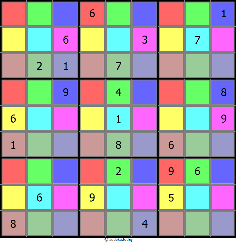 Color Sudoku 11. November 2025