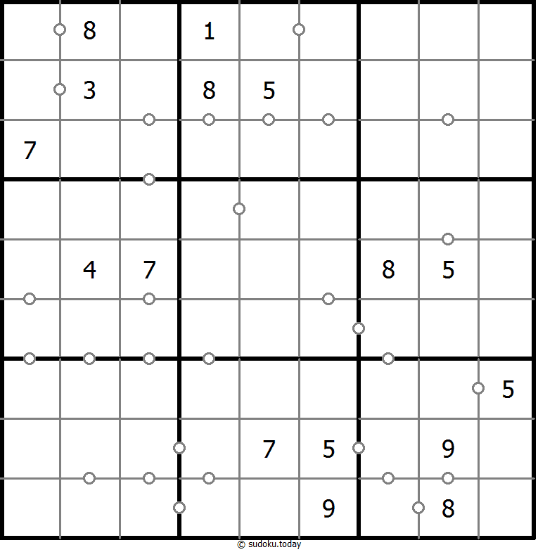 Consecutive Sudoku 22. November 2025