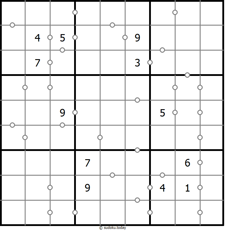 Consecutive Sudoku 31. Dezember 2025
